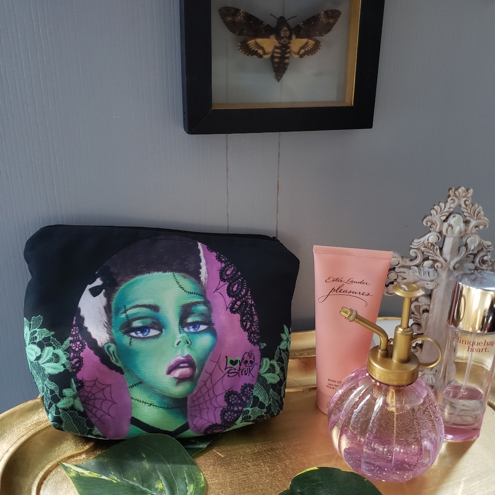 Bride of Frankenstein Cosmetic Bag
